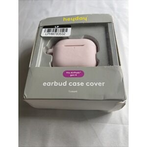 heyday Apple AirPods (4th generation) Silicone Case with Clip Pink